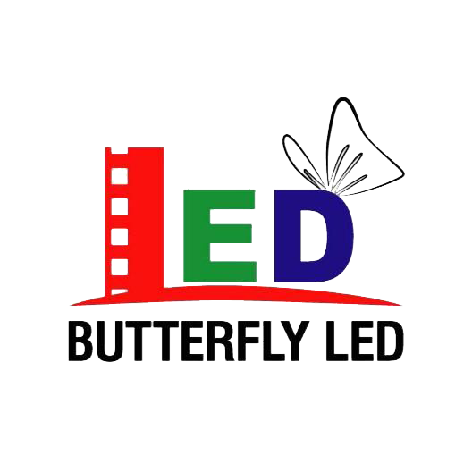 Butterfly LED logo - PLSME